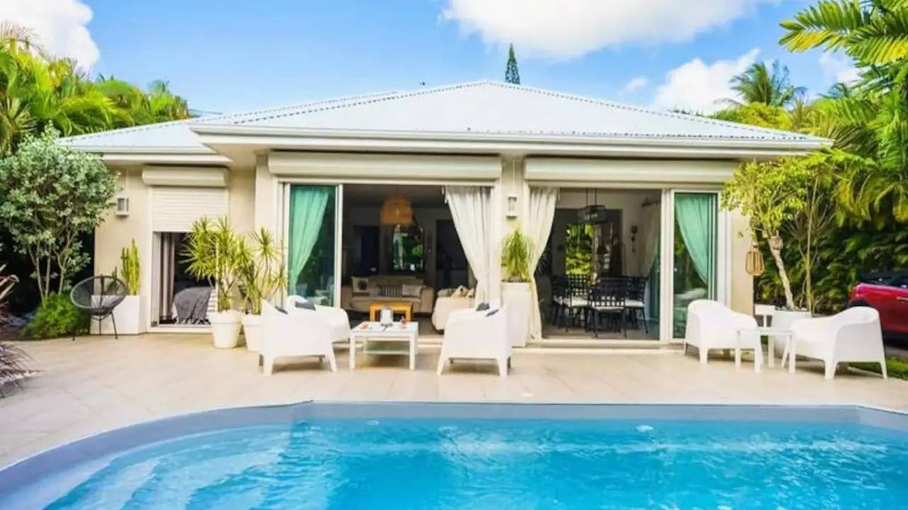 Appartement de vacances entier, Appartement de vacances pour 7 personnes avec terrasse in Baie-Mahault, Guadeloupe