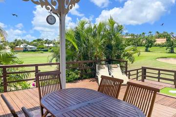 Gîte pour 4 personnes, avec jardin, animaux acceptés dans Golf international de Saint François
