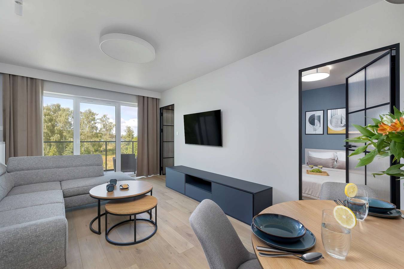 Ganze Wohnung, Ferienwohnung für 6 Personen mit Sauna in Dziwnów, Wollin
