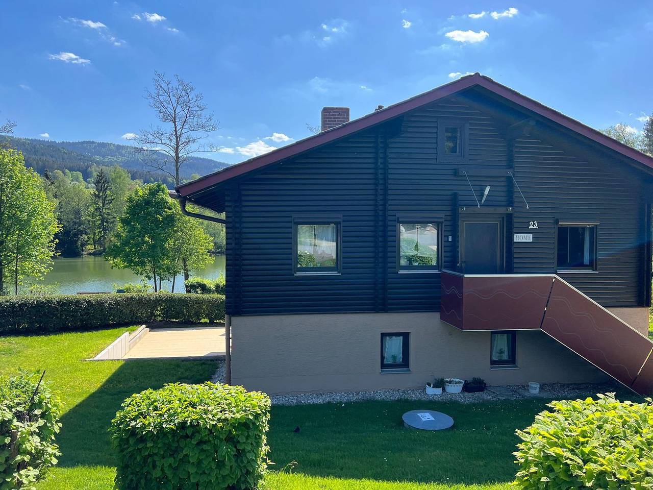 Ganze Wohnung, Fewo für 4 Personen mit Terrasse, Wlan & Hund erlaubt in Kummersdorf (Arrach), Arrach