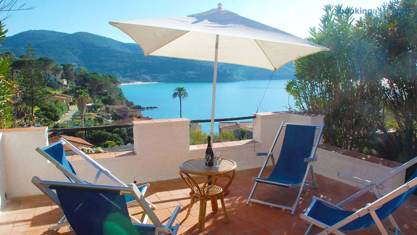 Villa Solana in Scaglieri, Parque Nacional del Archipiélago Toscano