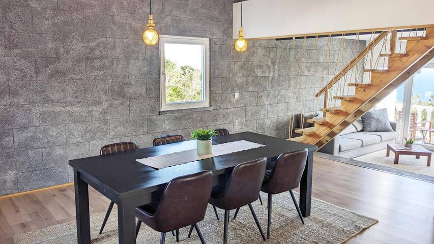 Location de vacances pour 6 personnes, avec jardin ainsi que vue et piscine dans Faial - 4