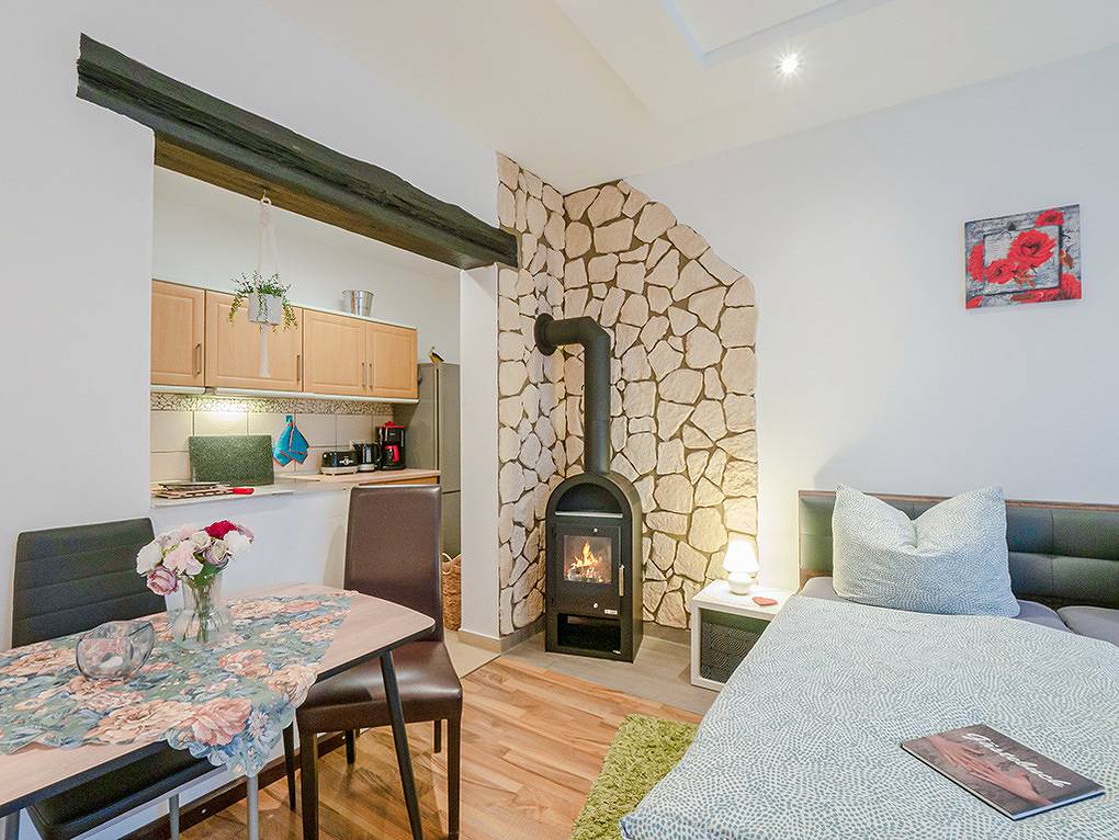 Entire holiday apartment, Holiday apartment for 3 people with terrace in Schloen-Dratow, Müritz