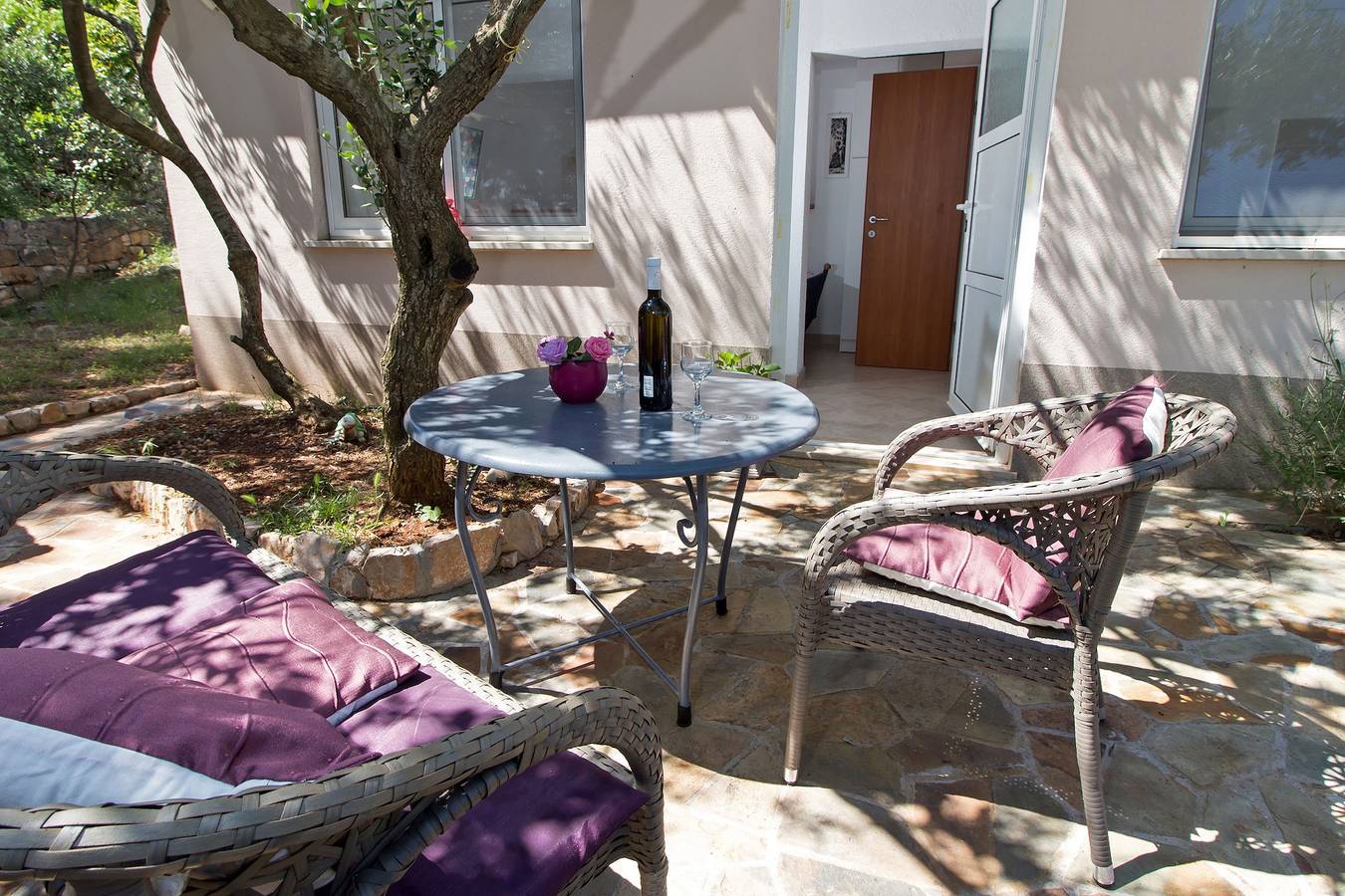 Ganze Wohnung, Studio Appartement am Strand Bucht Donja Krušica, Solta As-12418-a in Grohote, Solta