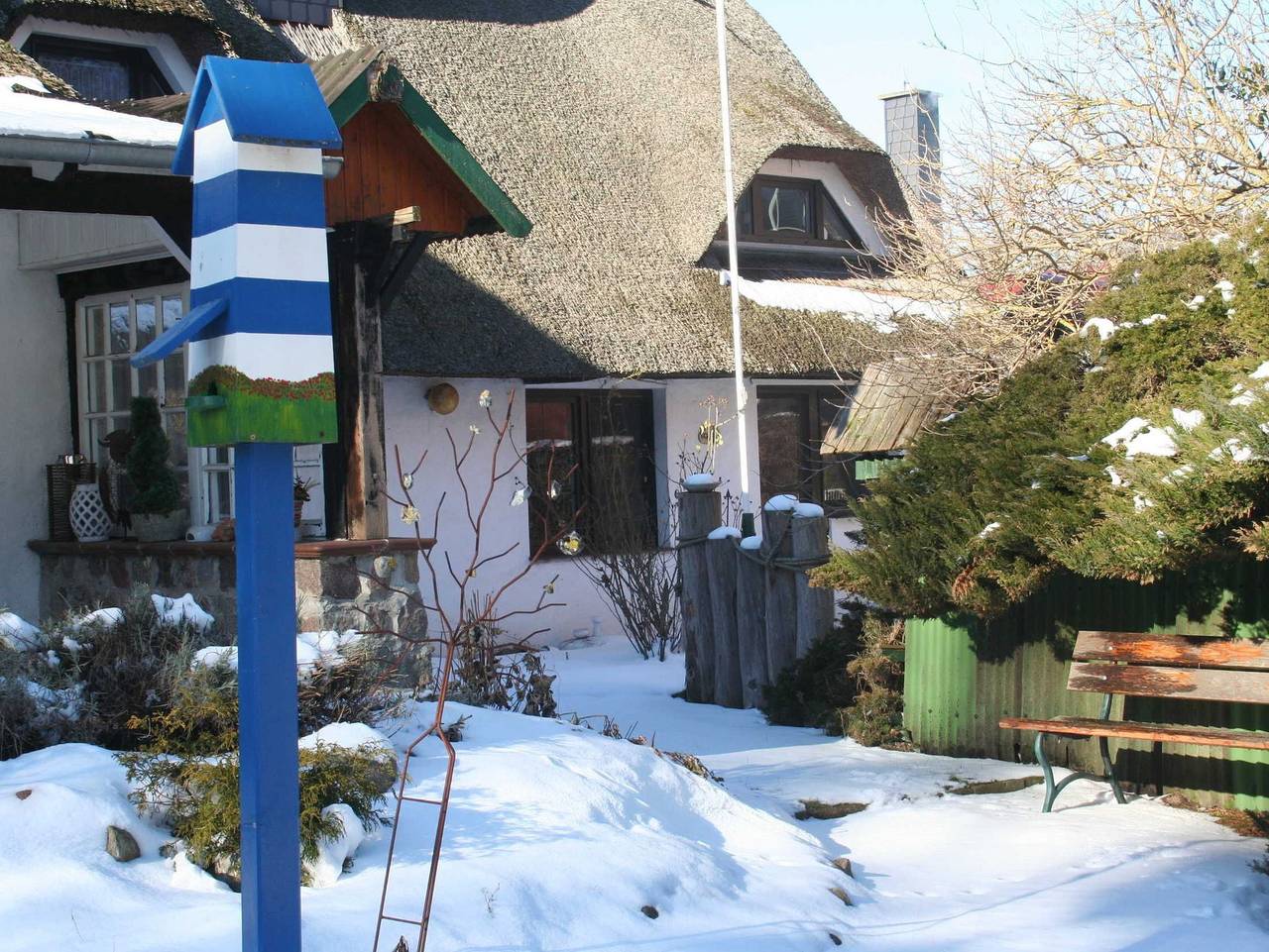 Ganze Ferienwohnung, Haus 1795 Schwalbennest - Haus 1795 Schwalbennest in Wustrow, Fischland