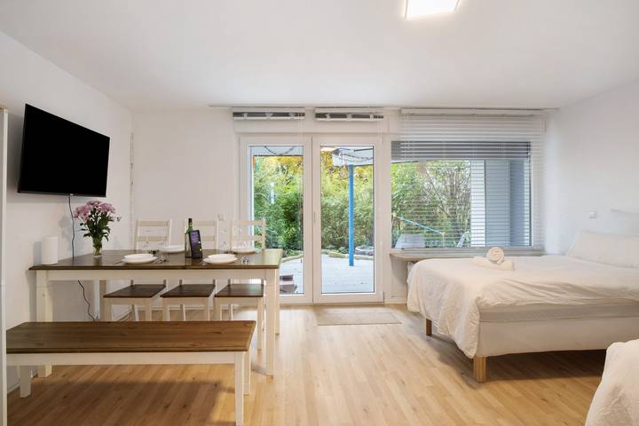 Appartamento intero, Appartamento 'Geschäftsreisetraum' con Terrazza Privata e Wi-Fi in Heidenheim, Circondario di Heidenheim