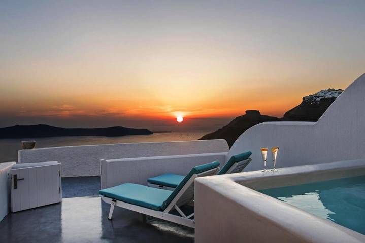 Maison d’hôte pour 2 personnes, avec vue et terrasse à Thera - 2