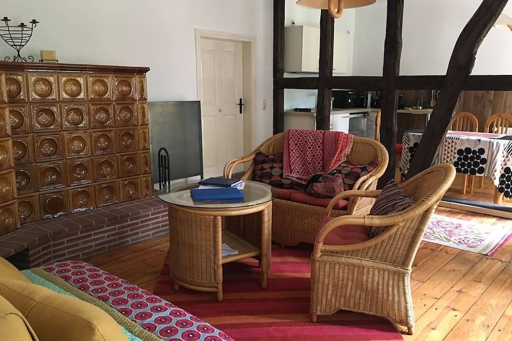 Ganze Wohnung, Ferienwohnung mit 53 qm, 1 Schlafzimmer, 1 Wohn-/Essbereich, max. für 2 Personen in Rudower See, Lenzen (Elbe)