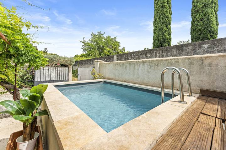 Casa vacanze "Chez Dominique" con piscina privata, Wi-Fi e aria condizionata in Saint-Rémy-de-Provence, Arles e dintorni