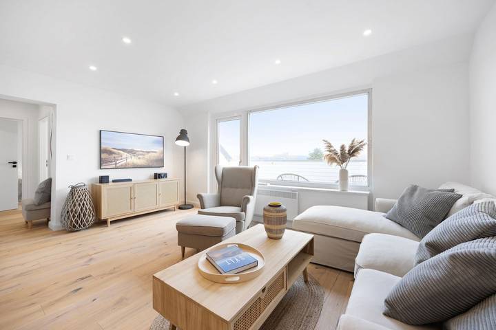 Ganze Wohnung, Hochwertige modern-skandinavische Ferienwohnung mit Balkon in Nordfriesische Inseln (Schleswig-Holstein) (Schleswig-Holstein), Hörnum