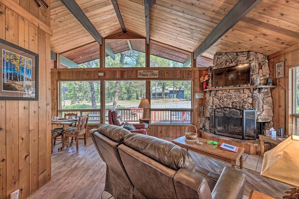 Quiet Retreat w/ Hot Tub - 16 Miles to Ski Apache! in Ruidoso, Ski Apache