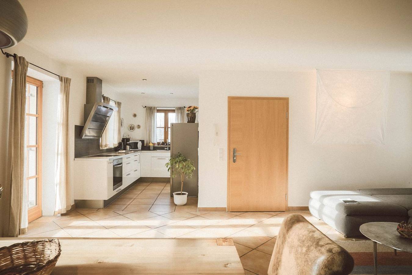 Ganze Wohnung, Luna Mia 3, großzügige Ferienwohnung mit Terrasse, Gartenzugang und zwei Bädern in Neuschwanstein, Schwangau