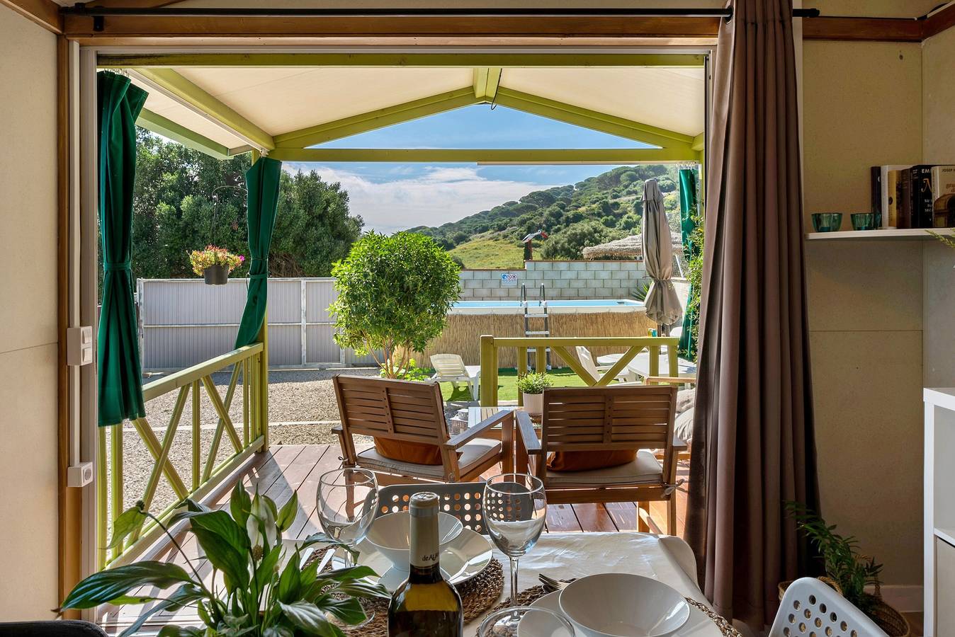 Ferienhaus 'La Breña' mit privatem Pool, Wlan und Klimaanlage in Barbate, Costa de la Luz