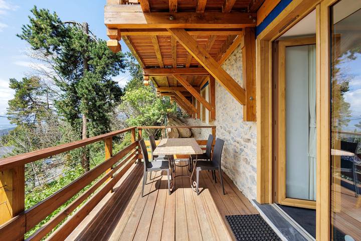 Appartement de vacances pour 4 personnes, avec Jardin