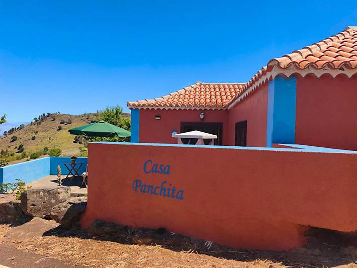 Casa rural para 2 personas, con vistas y terraza, Se admiten mascotas en La Palma