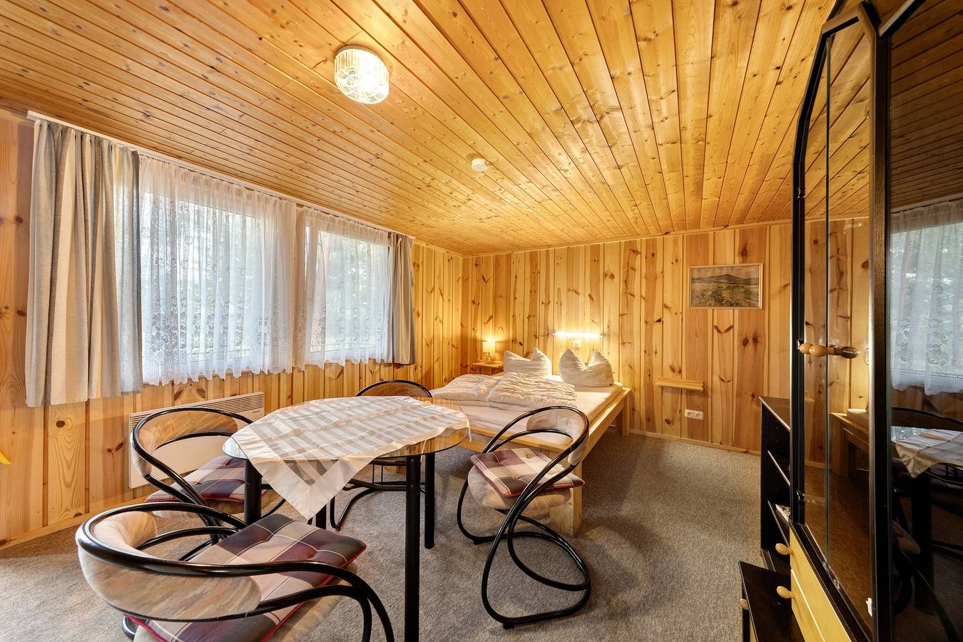 Bungalow '12 - Kimbucht' mit privater Terrasse und Gemeinschaftsgarten in Waldhufen, Oberlausitz-Niederschlesien