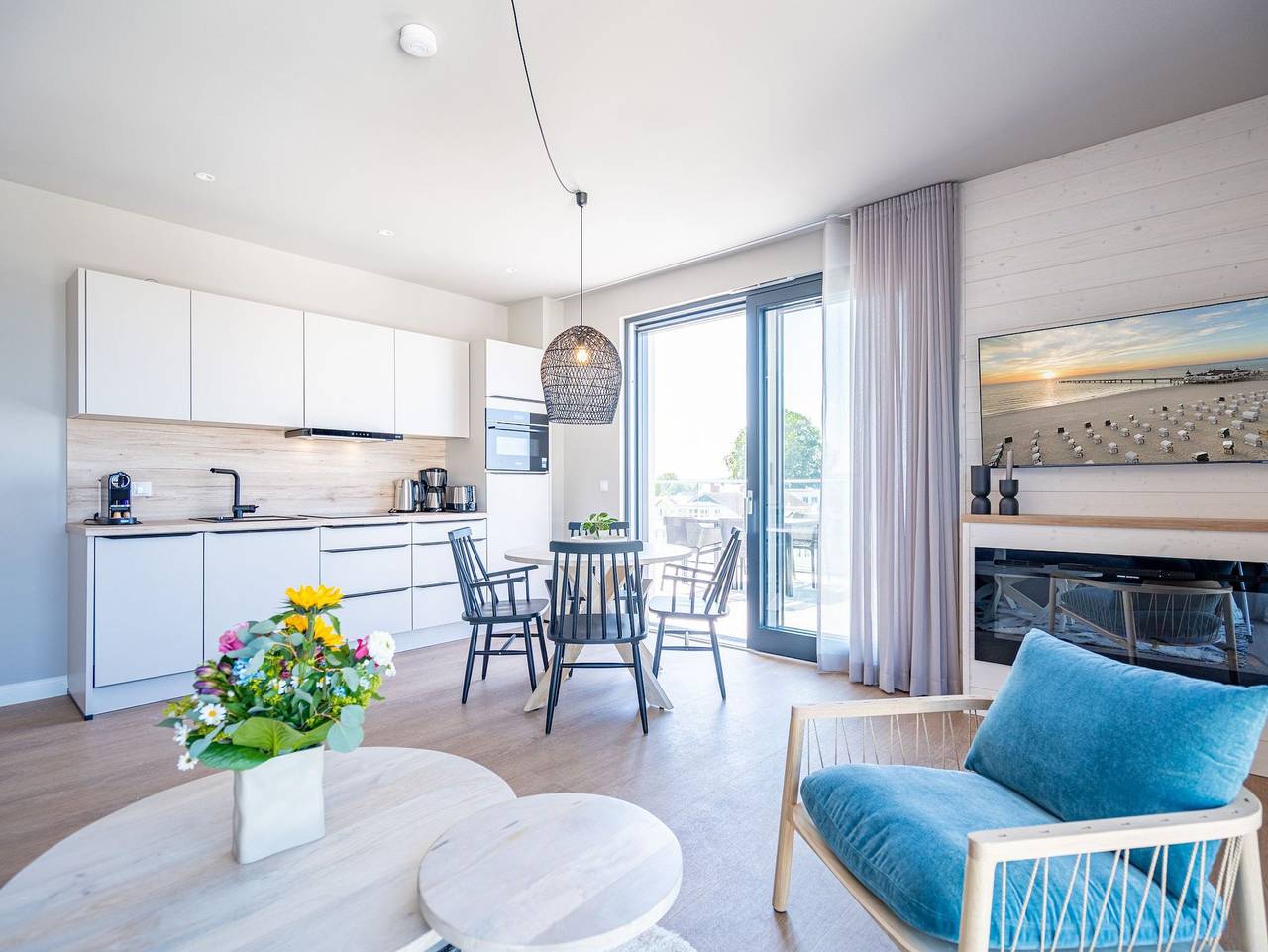 Ganze Ferienwohnung, Strandterrasse, App. B4.7 - Strandterrasse, App. B4.7 in Drei Kaiserbäder, Heringsdorf