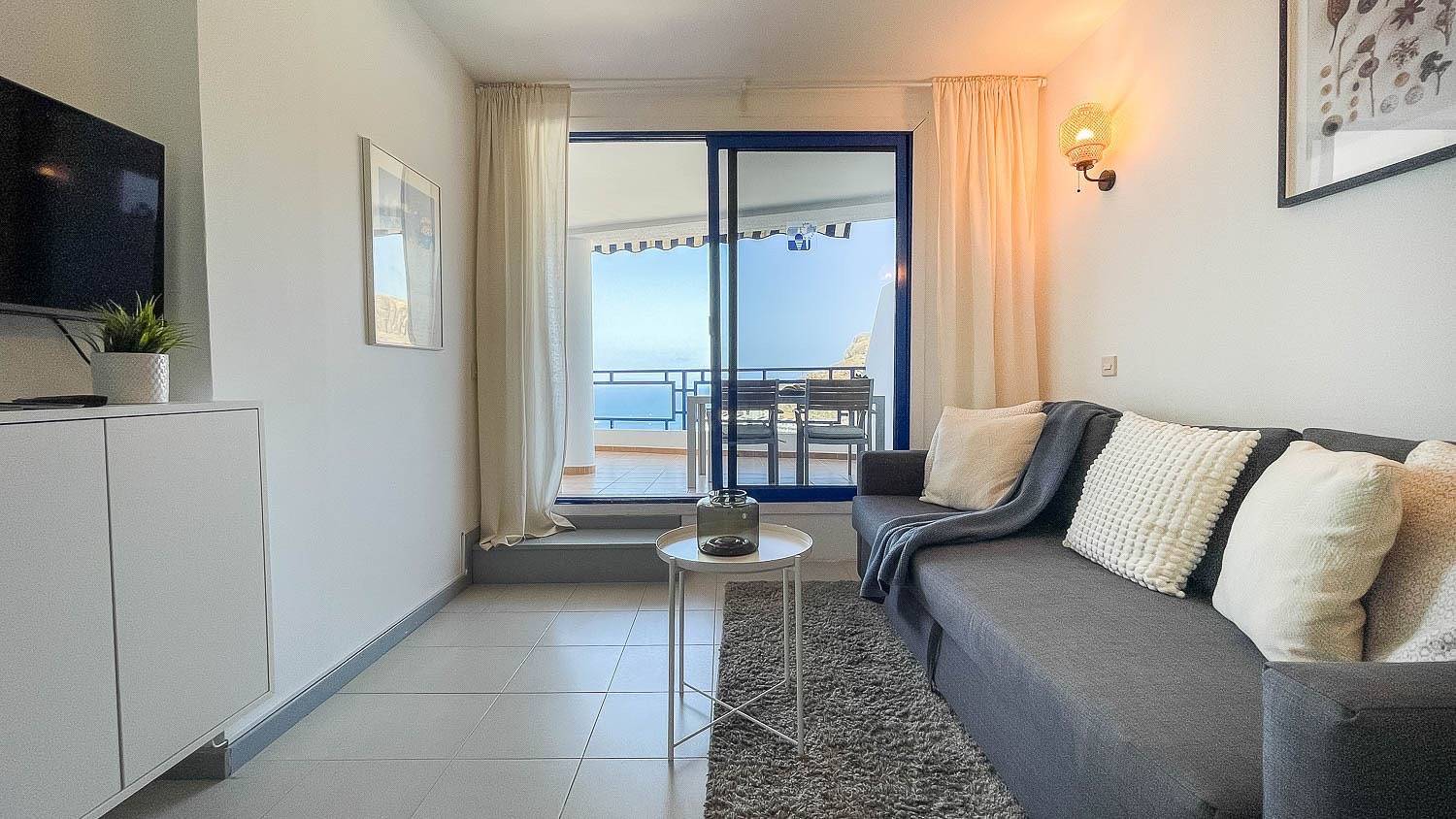Apartamento vacacional entero, Apartamento de vacaciones para 4 personas con vistas al mar in Taurito, Mogán