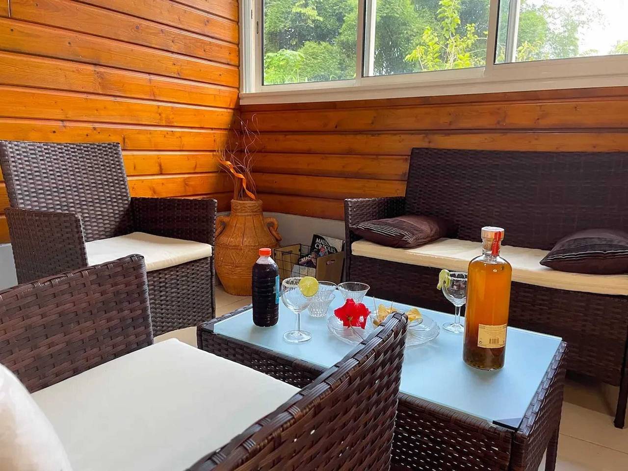 Entire apartment, Spacious Apartment in Sainte-Rose, 70 m² with Garden in Sainte-Rose, Guadeloupe (Caribbean)