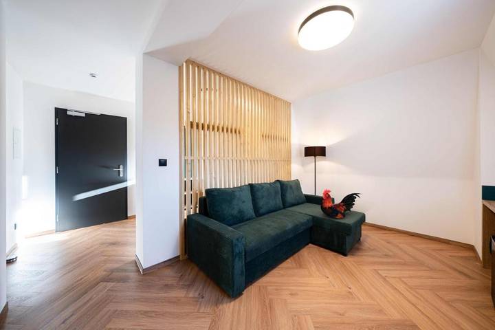 Hotel dla 4 osób, z widok i taras oraz ogród w Znojmo