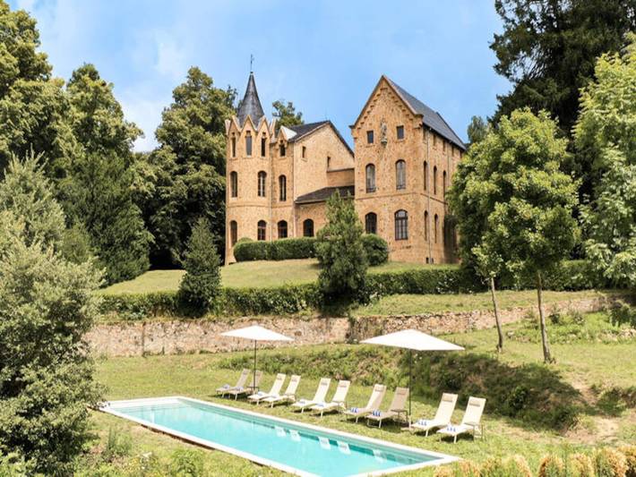 Apartamento de vacaciones para 20 personas, con balcón además de piscina y jardín, Familias con niños - 1