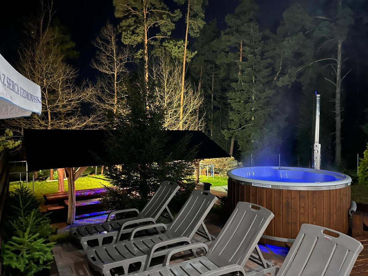 Komfortowy Leśny Dworek - sauna, balia in Snochowice, Heiligkreuz