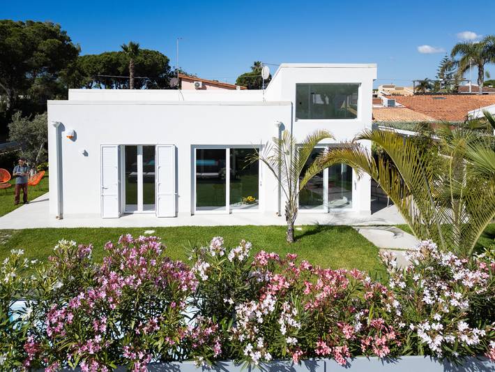 Villa con piscina per 6 persone, con giardino a Siracusa