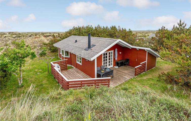 Ferieudlejning for 6 personer, med Terrasse og Sauna i Lild Strand