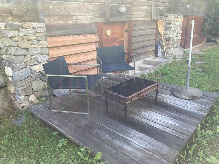 Gîte pour 2 personnes, avec terrasse et vue, animaux acceptés à Evolène - 2