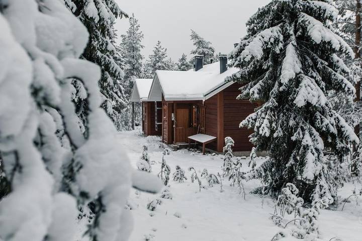 Chalet pour 8 personnes, avec jacuzzi ainsi que sauna et jardin à Rovaniemi - 3