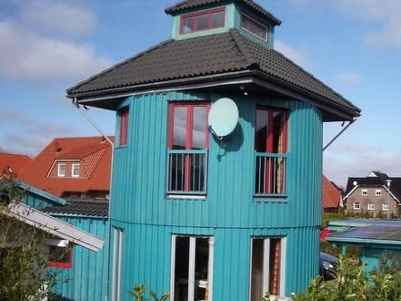 Leuchtturm mit Sauna und Whirlpool in Upgant-Schott, Nordseeküste
