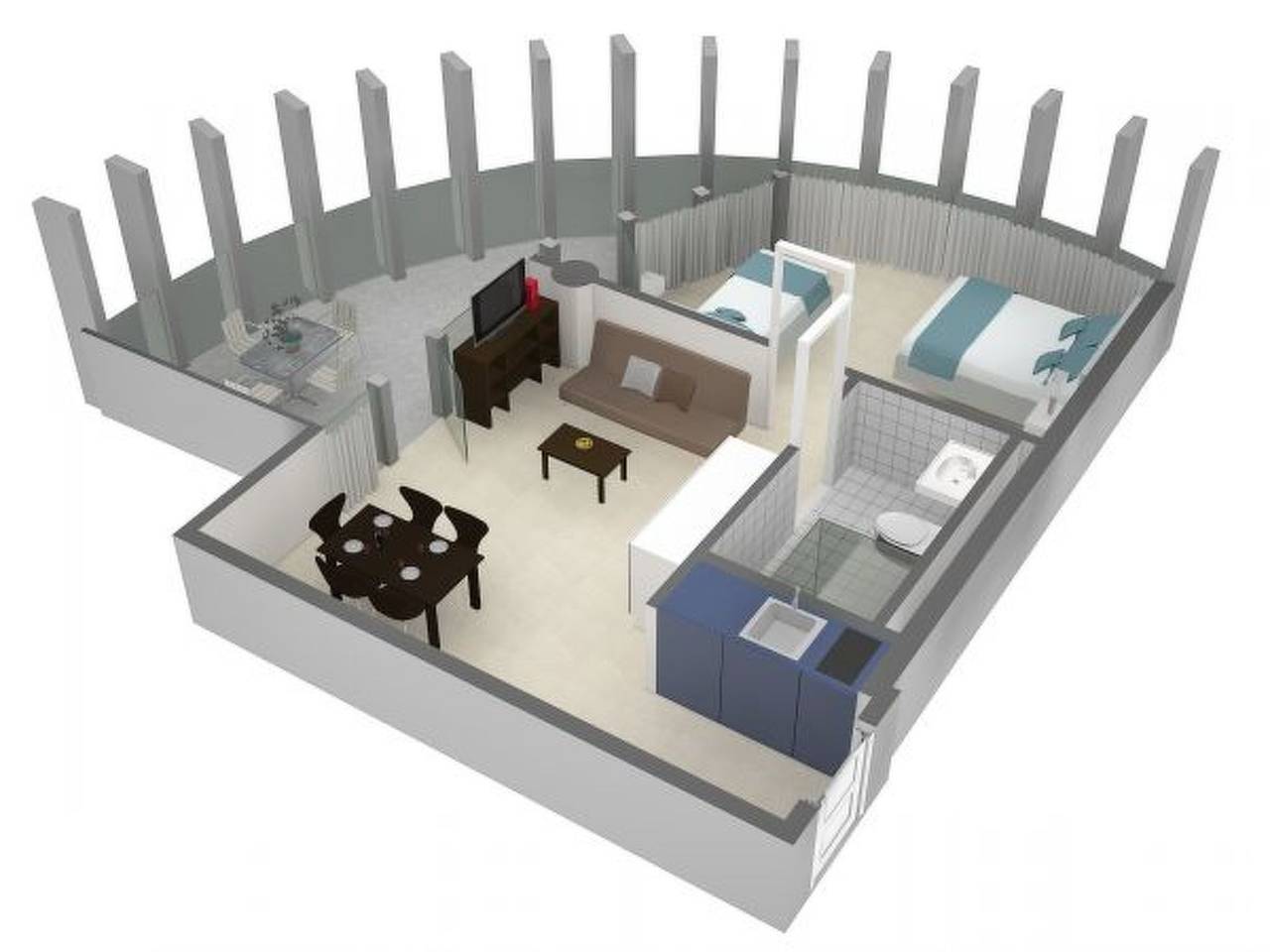 Entire apartment, Holiday apartment for 5 people in Lucerne, Lake Lucerne