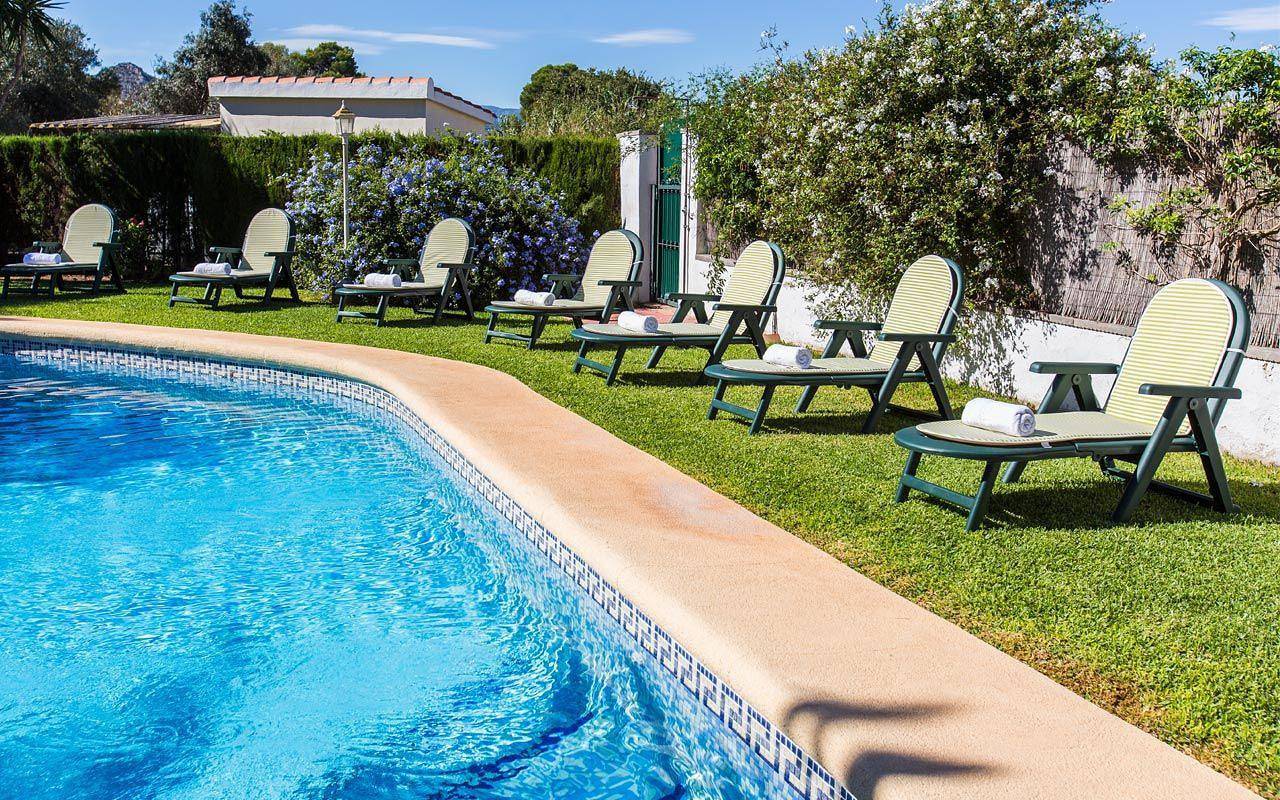 Casa con piscina privada, jardín y parking privado in La Xara, Dénia