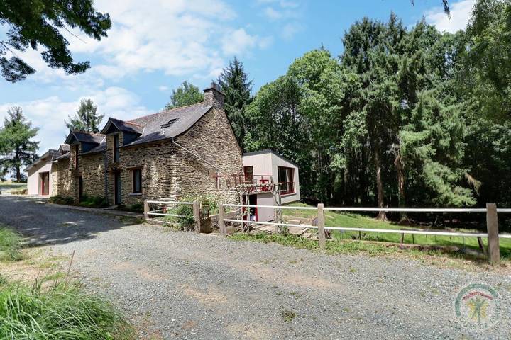 L'étang du Val in Guignen, Région de Redon