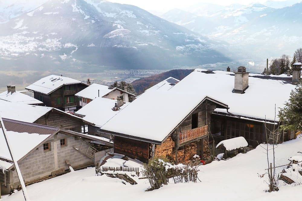 Merveilleuse maison de vacances privée pour 11 personnes avec Wifi, terrasse et animaux admis in Les Posses-sur-Bex, Bex