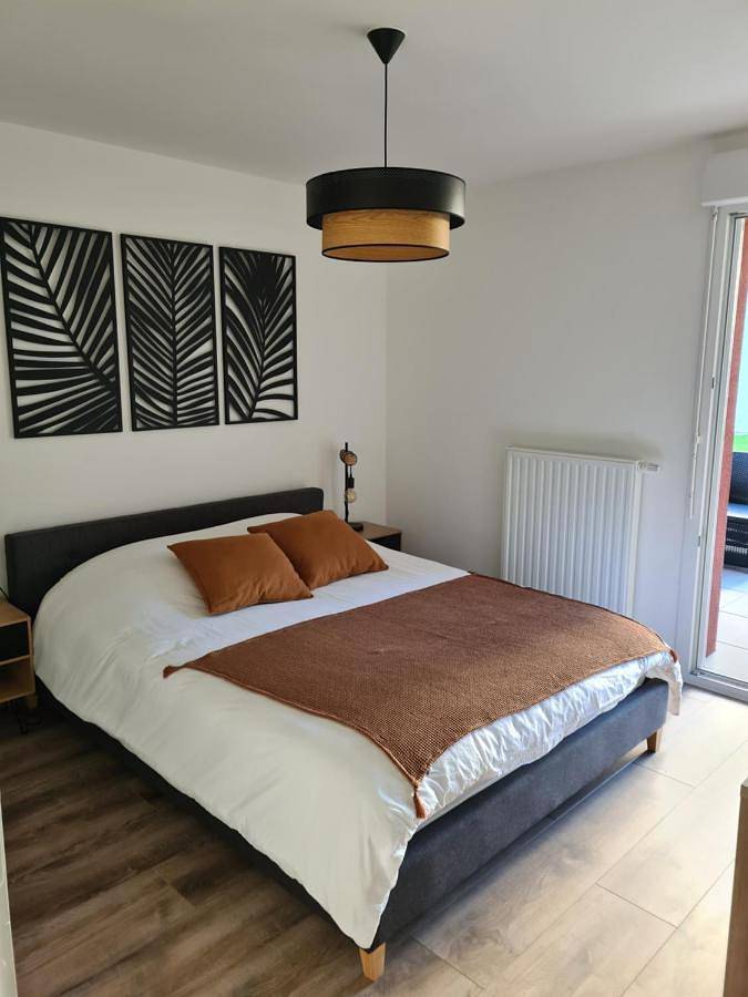 Appartement de vacances pour 4 personnes, avec jardin