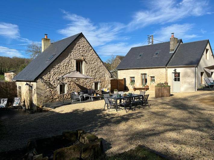 Location de vacances pour 7 personnes, avec piscine et jardin, animaux acceptés à Fontevraud-l'Abbaye - 3