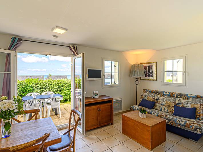 Ferienhaus für 6 Personen, mit Pool und Balkon sowie Meerblick - 1
