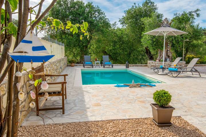 Vakantiehuis voor 5 personen met balkon in Vlachopoulatika, Paxos