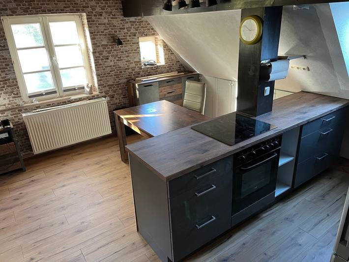 Hel lägenhet, Holiday Apartment for 5 People (55 m²) in Ivenack in Ivenack, Mecklenburgska sjöarna