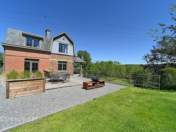 Maison de vacances pour 8 personnes, avec Balcon/Terrasse et Terrasse ainsi que Jardin et Vue à Barvaux