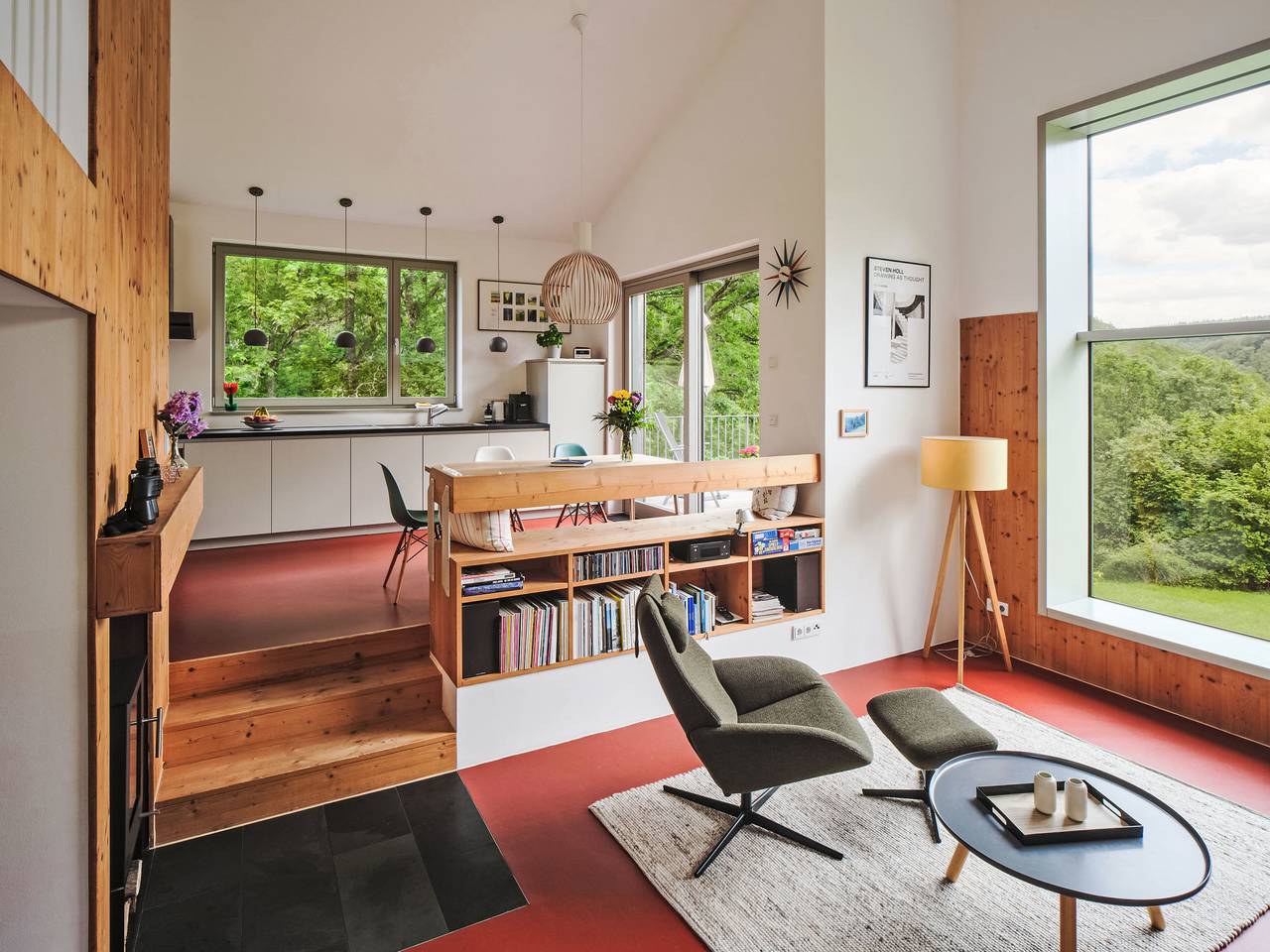 Moderner Holzhausneubau in der Eifel in Schutz, Vulkaneifel