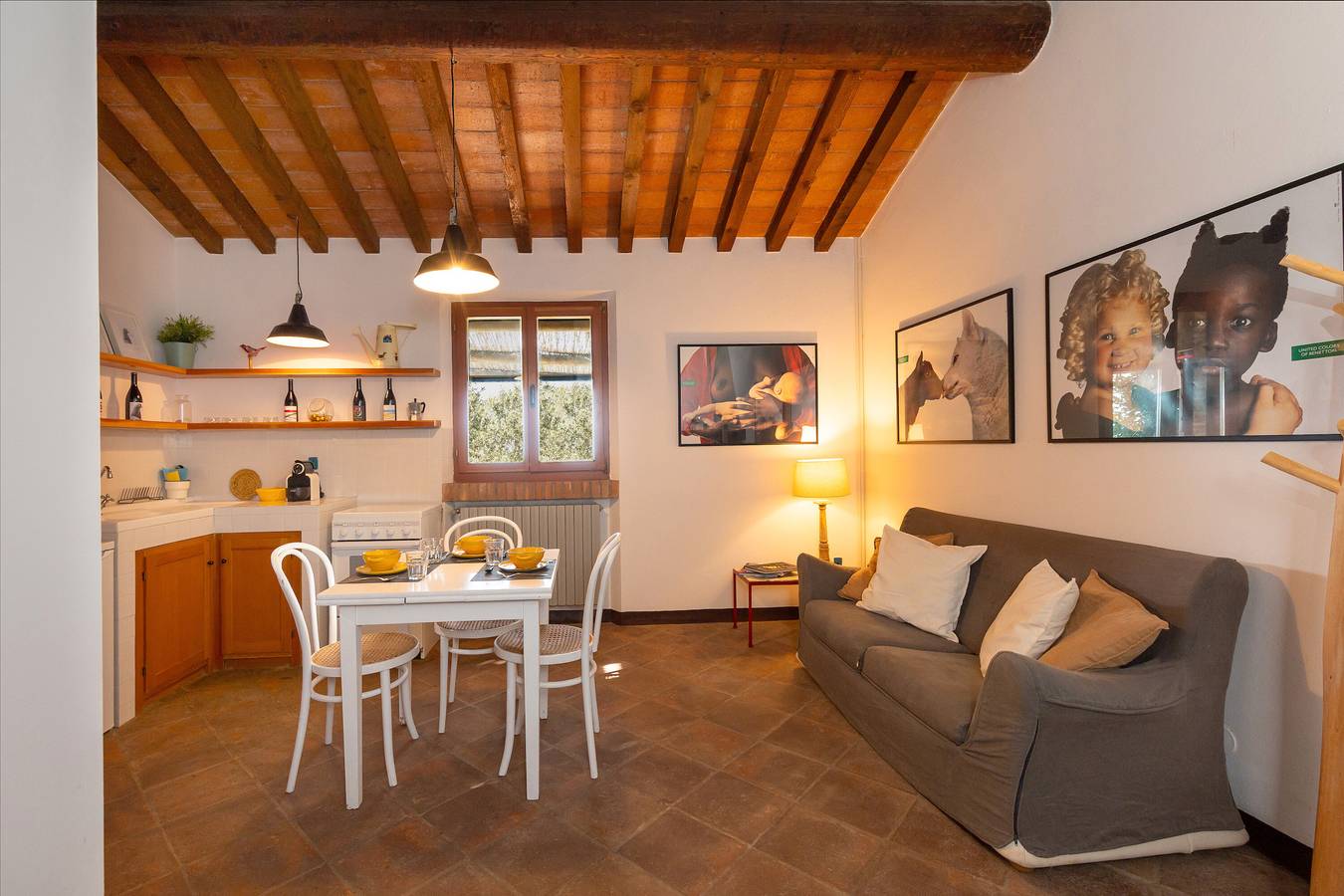 Ferienhaus 'La Baciosa' mit privater Terrasse, Wlan und Klimaanlage in Casale Marittimo, Etruskische Küste