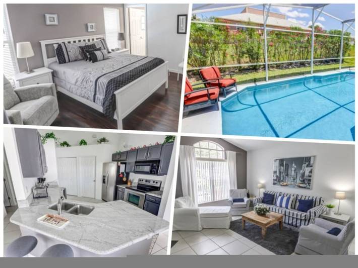 Vacation rental for 8 people, with balcony and pool in Haines City
