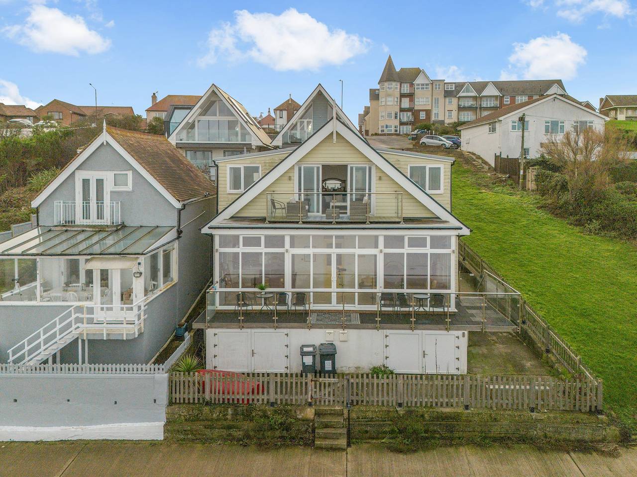 Ganze Wohnung, Ferienwohnung für 7 Personen mit Balkon in Herne Bay, Kent
