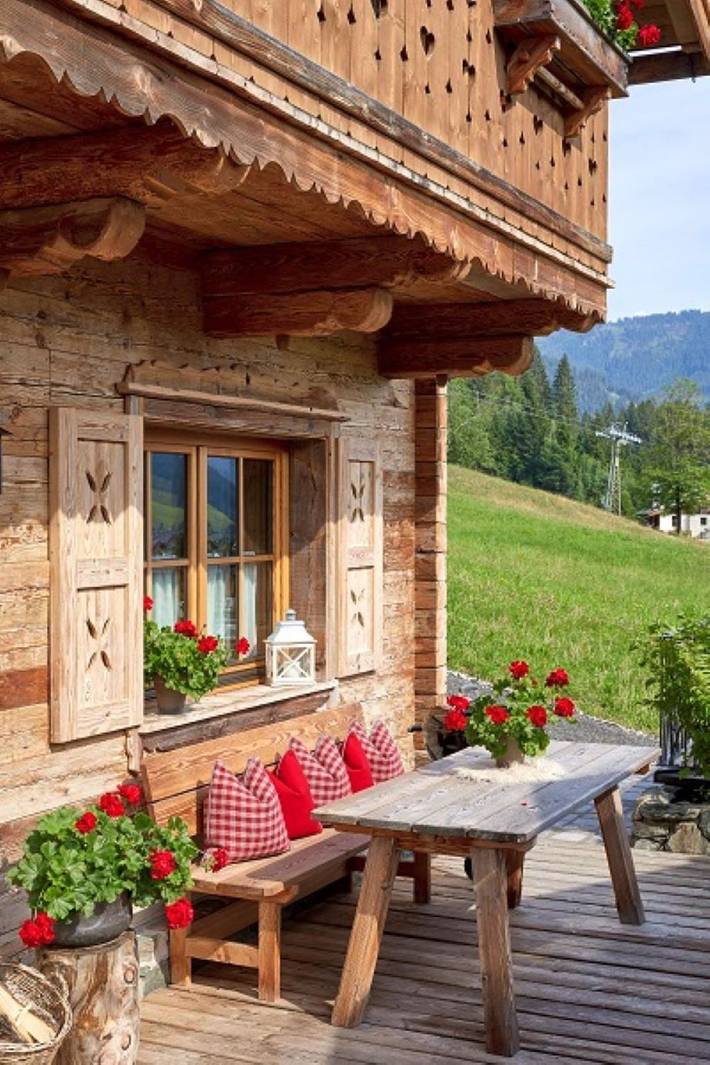 Ferienhaus für 6 Personen, mit Balkon und Terrasse sowie Sauna und Ausblick in Flachau - 4