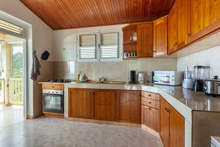 Maison de vacances pour 6 personnes, avec jardin et balcon en Martinique - 4