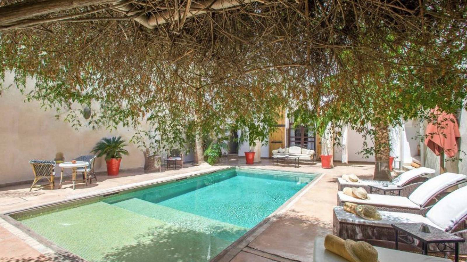Elegant Marrakesh Suite | 1 Bedroom | Sanemi Suite | Spacious Suite with Garden View | Shared Sun Terrace and Swimming Pool | Diour Jdad, Zaouia Abbassia, Medina in Marrakech, Marrakech-Tensift-El Haouz region