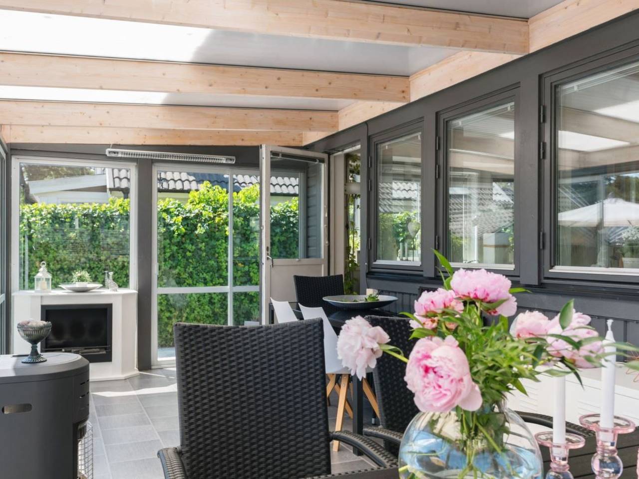 "Paradisvägen" direkt am Strand in Ahus, Schwedische Ostsee