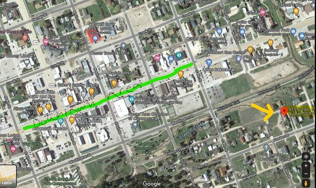 Große Hütte in Custer in Custer, Black Hills